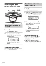 Preview for 14 page of Sony ZS-YN7L Operating Instructions Manual