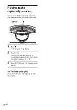 Предварительный просмотр 20 страницы Sony ZS-YN7L Operating Instructions Manual