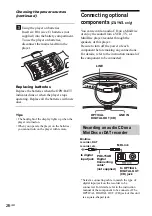 Предварительный просмотр 26 страницы Sony ZS-YN7L Operating Instructions Manual