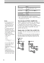 Preview for 8 page of Sony ZS ZS-YN7 Operating Instructions Manual