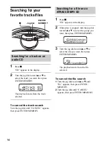 Preview for 14 page of Sony ZS ZS-YN7 Operating Instructions Manual