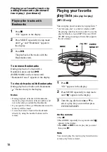 Preview for 18 page of Sony ZS ZS-YN7 Operating Instructions Manual