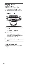 Предварительный просмотр 20 страницы Sony ZS ZS-YN7 Operating Instructions Manual