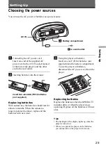 Preview for 25 page of Sony ZS ZS-YN7 Operating Instructions Manual