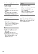 Preview for 28 page of Sony ZS ZS-YN7 Operating Instructions Manual