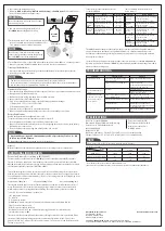 Preview for 2 page of SootheNeb NBL100 Operating Instructions