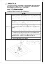 Preview for 3 page of Soozier A90-191 Assembly Instruction Manual