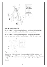 Preview for 7 page of Soozier A90-191 Assembly Instruction Manual