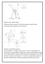 Preview for 8 page of Soozier A90-191 Assembly Instruction Manual