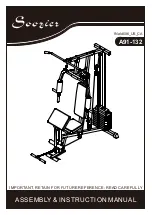 Soozier A91-132 Assembly & Instruction Manual предпросмотр