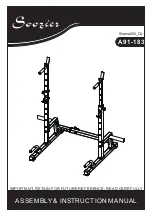 Soozier A91-183 Assembly & Instruction Manual предпросмотр