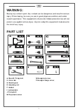 Предварительный просмотр 2 страницы Soozier A91-195 Assembly & Instruction Manual