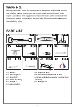 Предварительный просмотр 3 страницы Soozier A91-203 Assembly & Instruction Manual