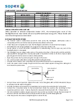 Preview for 3 page of Sopex SXF8011W Instruction Manual