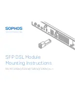 Preview for 1 page of Sophos SG 105w
SG 105
XG 105w
XG 105
SG 115
SG 115w
XG 115
XG 115w
SG 125
SG 125w
XG 125
XG 125w
SG 135
SG 135w
XG 135
XG 135w Mounting Instructions