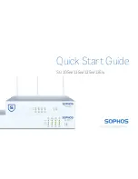 Предварительный просмотр 1 страницы Sophos SG 125(w) Quick Start Manual