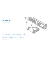 Предварительный просмотр 1 страницы Sophos SG 135(w) Mounting Instructions