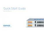 Sophos SG 310 Quick Start Manual предпросмотр