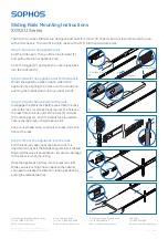 Sophos XGS 2U Series Mounting Instructions preview