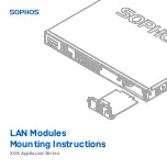 Sophos XGS Series Mounting Instructions preview