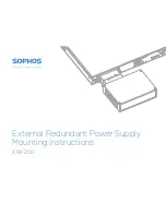 Предварительный просмотр 1 страницы Sophos XRP 200 Mounting Instructions