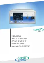 Preview for 1 page of SOPRO COMEG 640-20L User Manual