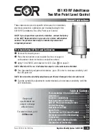 Preview for 1 page of SOR 651 K9 RF General Instructions Manual