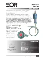 Preview for 1 page of SOR GI169 General Instructions Manual