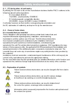 Предварительный просмотр 3 страницы Sorel FWC3 Installation And Operating Instructions Manual