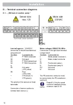 Предварительный просмотр 10 страницы Sorel FWC3 Installation And Operating Instructions Manual