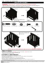 Preview for 3 page of Sorelle 136 Toddler rail Universal Instruction Sheet