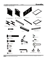 Preview for 2 page of Sorelle 85 DONDOLA Assembly Instructions