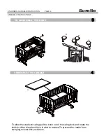 Preview for 4 page of Sorelle 85 DONDOLA Assembly Instructions