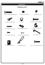 Preview for 3 page of Sorelle Berkley 4 Drawer Chest Assembly Instruction Manual