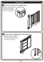 Предварительный просмотр 7 страницы Sorelle CAPE COD Manual