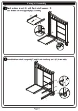 Предварительный просмотр 9 страницы Sorelle CAPE COD Manual