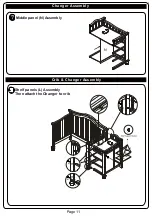 Предварительный просмотр 11 страницы Sorelle CAPE COD Manual