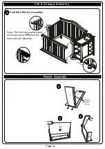 Предварительный просмотр 12 страницы Sorelle CAPE COD Manual