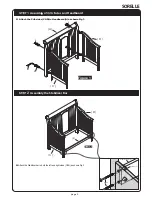 Preview for 4 page of Sorelle Montgomery 4 in 1 Crib Assembly Instruction Manual