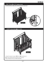 Preview for 5 page of Sorelle Montgomery 4 in 1 Crib Assembly Instruction Manual