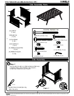 Preview for 3 page of Sorelle Torino Crib Assembly Instruction Manual