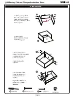 Preview for 12 page of Sorellle Presley Crib Assembly Instruction Manual