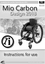 SORG Mio Carbon Design 2018 Instructions For Use Manual preview
