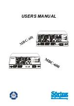 Preview for 1 page of Söring MBC-600 User Manual