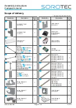 Предварительный просмотр 6 страницы Sorotec CL.ZAN.KGS1610.0550KH Assembly Instructions Manual