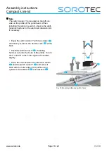 Предварительный просмотр 19 страницы Sorotec CL.ZAN.KGS1610.0550KH Assembly Instructions Manual