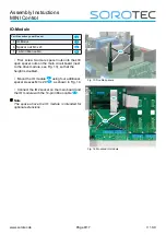 Preview for 10 page of Sorotec MINI Control Assembly Instruction Manual