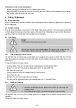 Предварительный просмотр 26 страницы Sorotec SFM 1000 PV-ER Manual