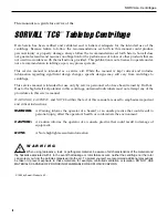 Preview for 3 page of Sorvall TC6 Service Manual