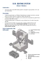 Предварительный просмотр 3 страницы SOS BM Seating System User Manual